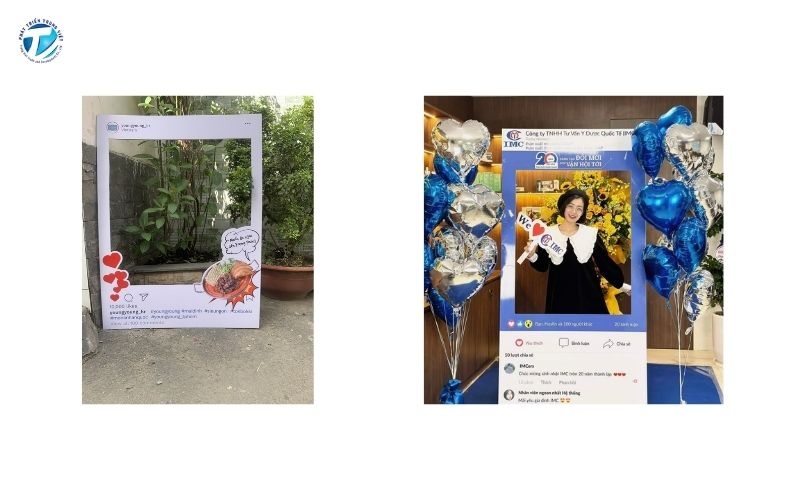 Khung chụp ảnh đẹp sẽ giúp tối ưu tương tác trên mạng xã hội